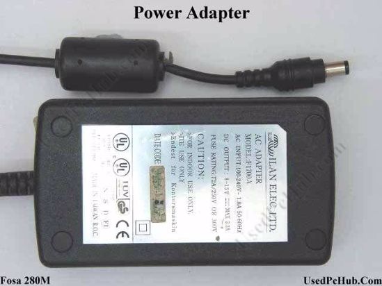 Fosa 280M AC Adapter- Laptop