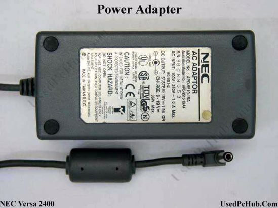 NEC Versa 2400 AC Adapter- Laptop