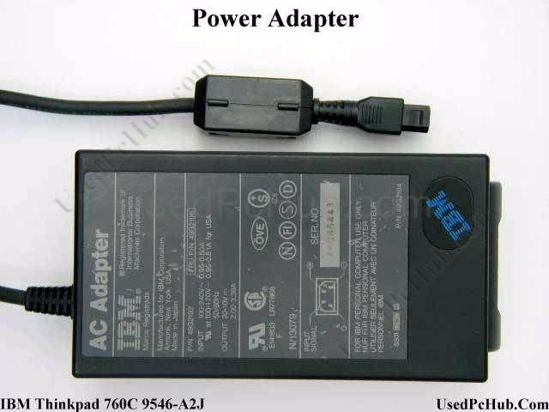 IBM Thinkpad 760 Series AC Adapter- Laptop