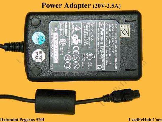 Datamini Pegasus 520I AC Adapter- Laptop