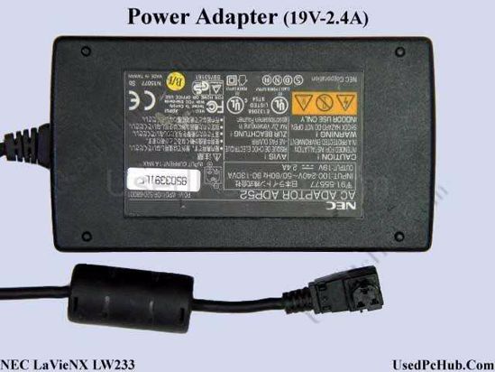 NEC LavieLN XW233 AC Adapter- Laptop