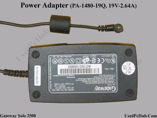 Gateway Solo 2500 PII AC Adapter- Laptop