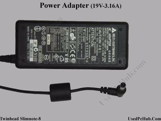 Twinhead Slimnote-8 AC Adapter- Laptop