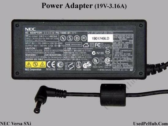 NEC Versa SXi AC Adapter- Laptop