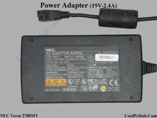 NEC Versa 2780MT AC Adapter- Laptop