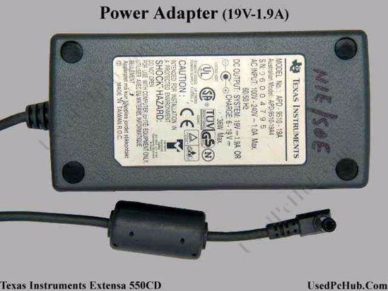 Texas Instruments Extensa 550CD AC Adapter- Laptop