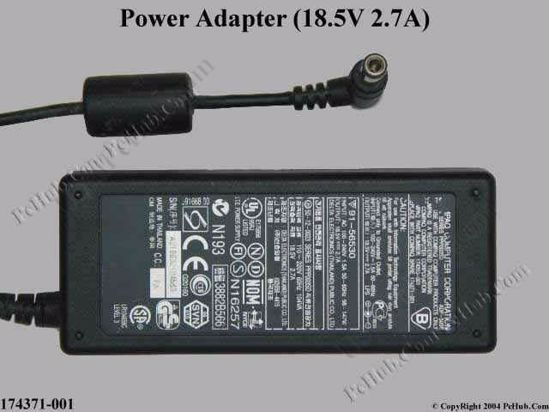 Compaq Armada Series AC Adapter- Laptop 174371-001(ADP-50SB)