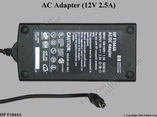 HP Common Item (HP) AC Adapter- Laptop 12V 2.5A, 5.5/2.1mm, C14