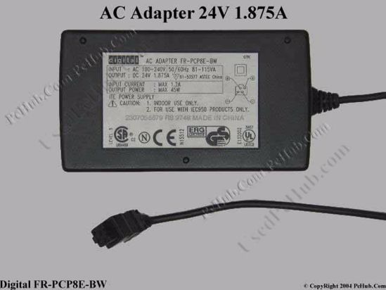 Digital Common Item (Digital) AC Adapter- Laptop FR-PCP8E-BW