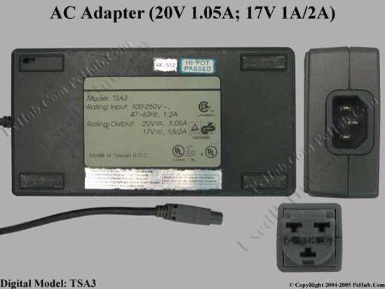 Digital Common Item (Digital) AC Adapter- Laptop TSA3