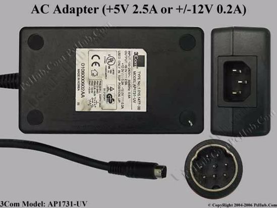 3Com AP1731-UV AC Adapter- Laptop .