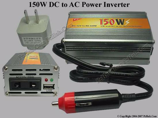 Mcind Power Inverter DC Power Inverter 150W / 2 wire / USB