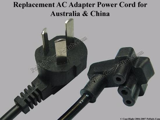 Dell Common Item (Dell) Power Cord 3 Wire Replacement PA-10/12 (Australia)