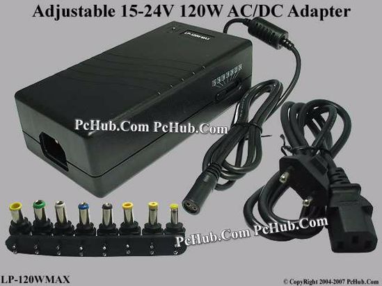 UPH Laptop Universal Laptop Adapter LP-120WMAX