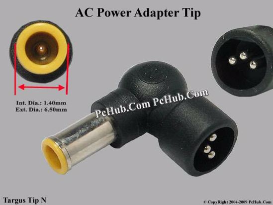 Targus Power Tip DC Tip-Proprietary N, (1.4/6.5), Tip E