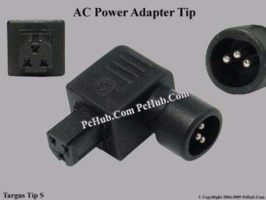 Targus Power Tip DC Tip-Proprietary S, For Dell PA-6, Tip F