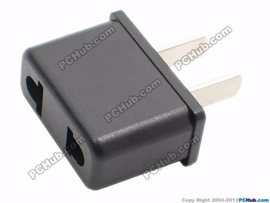 ACP Connector AC Travel Adapter Small Plug, XD-602-A, Type A, US, 2 pins, 6A