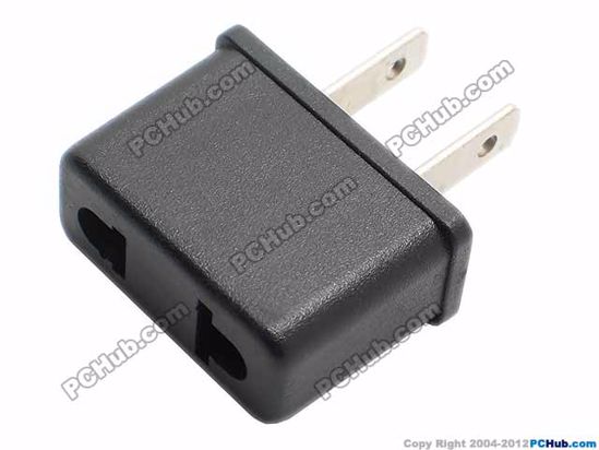 ACP Connector AC Travel Adapter Small Plug, KLH 090I, Type A, US, 2 pins, 6A