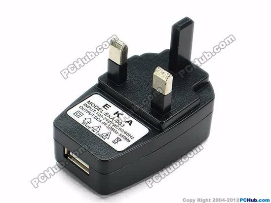 ACP USB USB- AC Power AC, 5V 500mA, EKA-003, UK