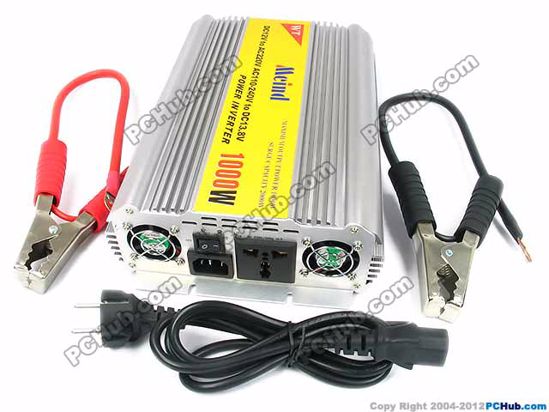 Mcind Power Inverter DC Power Inverter Inverter, CH-1000W, Multi Socket, Silver