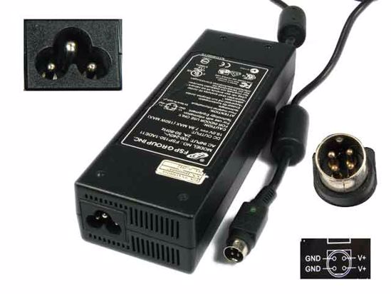 FSP Group Inc FSP150-1ADE11 AC Adapter- Laptop 19V 7.9A, 4P P1 2=V