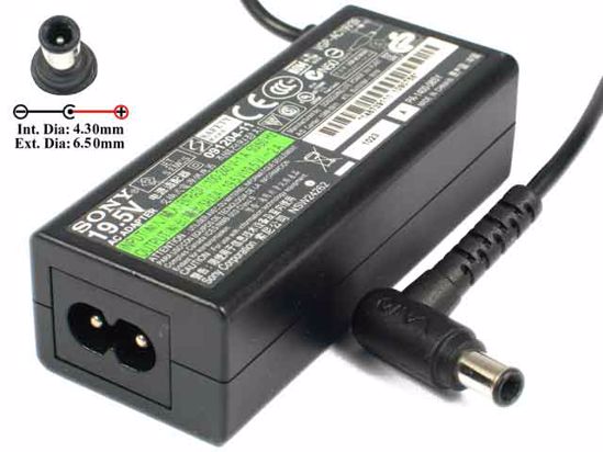 Sony Vaio VPCM Series AC Adapter- Laptop 148739111, 19.5V 2A, Tip E,2 Prong