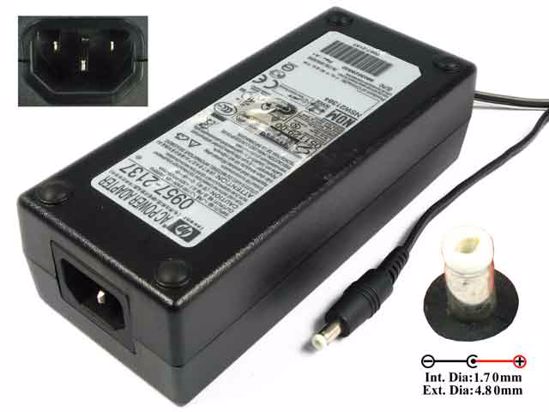 HP Common Item (HP) AC Adapter- Laptop 32V 2340mA Tip A, (IEC C14)