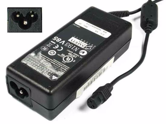 Delta Electronics ADP-65HB BB AC Adapter- Laptop 19V 3.42A, 2-pin, 3-Prong