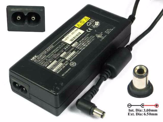 NEC Common Item (NEC) AC Adapter 13V-19V 15V 4.67A 6.5/3.0mm, 2-Prong