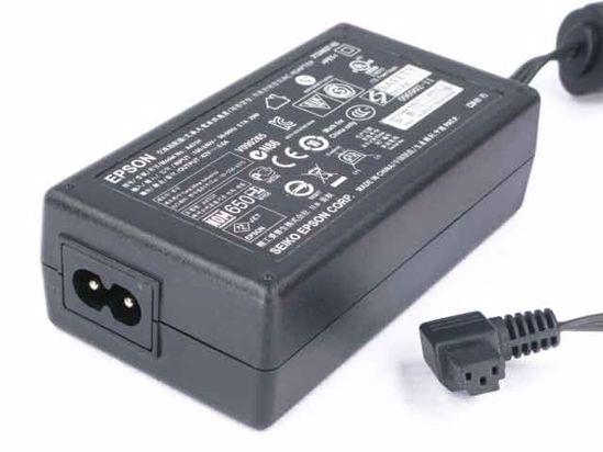 Epson A431H AC Adapter 20V Above 42V 0.6A, 3-Pin,Flat, 2-Prong