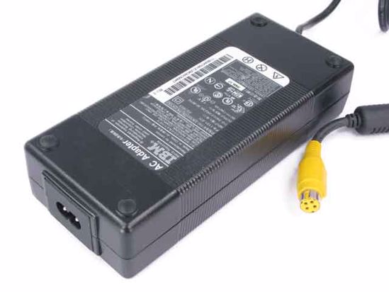 IBM Common Item (IBM) AC Adapter 13V-19V 16V 7.5A, 4-Pin DIN, 2-prong