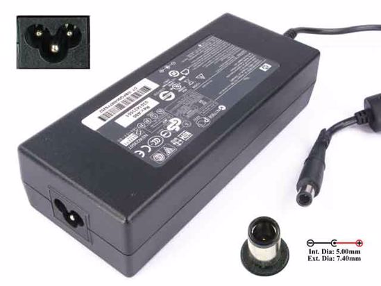 HP Common Item (HP) AC Adapter- Laptop 19V 7.89A, (5.0/7.4mm), 3-prong