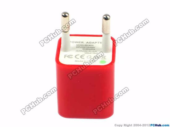 Gift For iPhone USB- AC Power BD-301A, Red