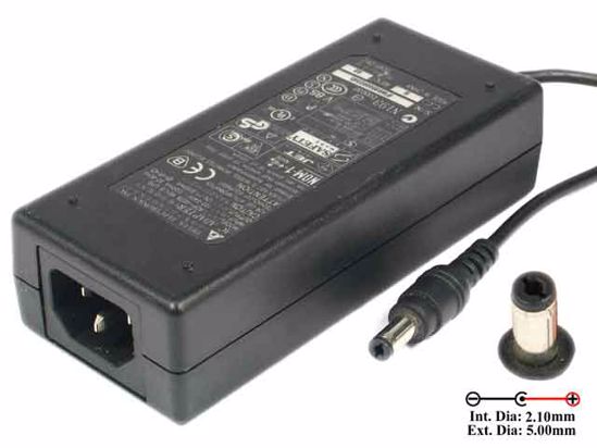 Delta Electronics ADP-40ZB REV.B AC Adapter- Laptop 12V 3.33A, 5.5/2.1mm, C14