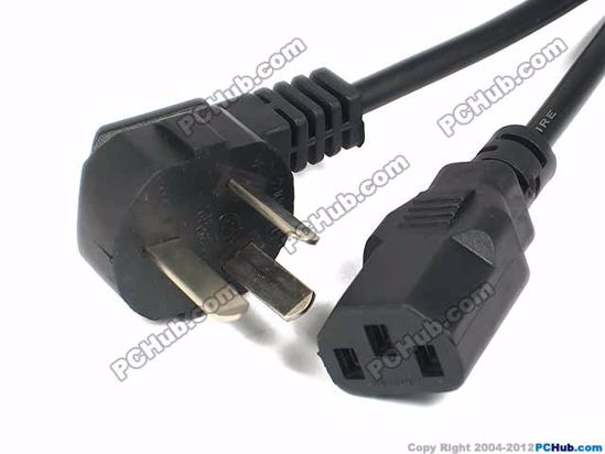 ACP Australian Power Cord IEC C13 IEC C13 power cord with Australia 3-pin Plug, 0.8m