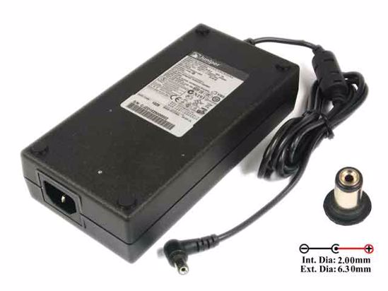 Delta Electronics DPSN-150JB E AC Adapter 20V Above 48V 3.125A, (2.0/6.3mm), IEC 14