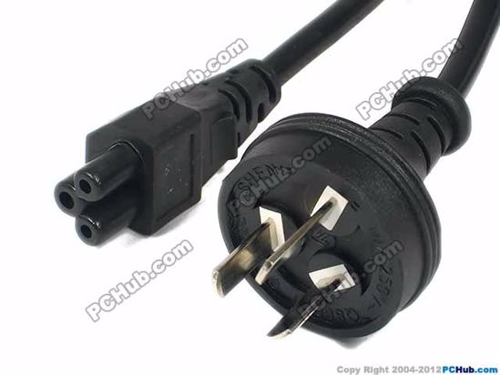 ACP Australian Power Cord 3 Wire 1.8mm, 3-pin Australian/Chinese Plug with 3-pin Pl