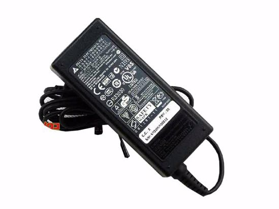 Delta Electronics ADP-65HB BBEV AC Adapter- Laptop 19V 3.42A, 5.5/2.5mm, 3-Prong, New