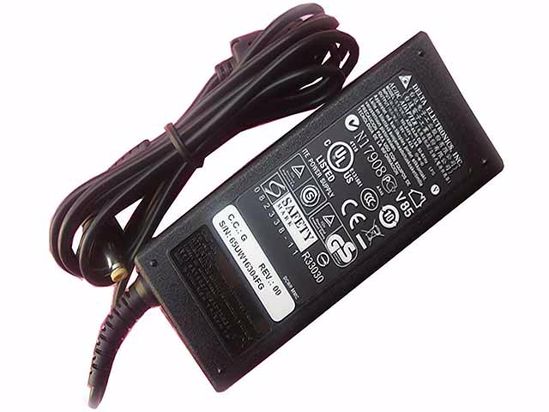 Lenovo Sunrise 410M AC Adapter NEW Original 19V 3.42A, 5.5/2.5mm, 3 Prong, New