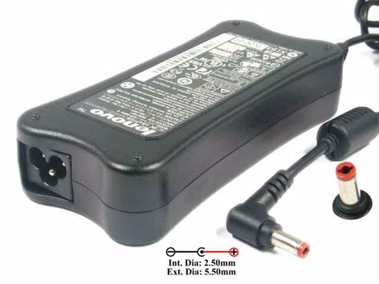 Lenovo IdeaPad Y450A AC Adapter NEW Original 19V 4.74A, 5.5/2.5mm, 3-Prong, New