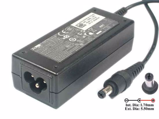 Acbel Polytech AD9012 AC Adapter- Laptop 19V 1.58A, 5.5/1.7mm, 3-Prong