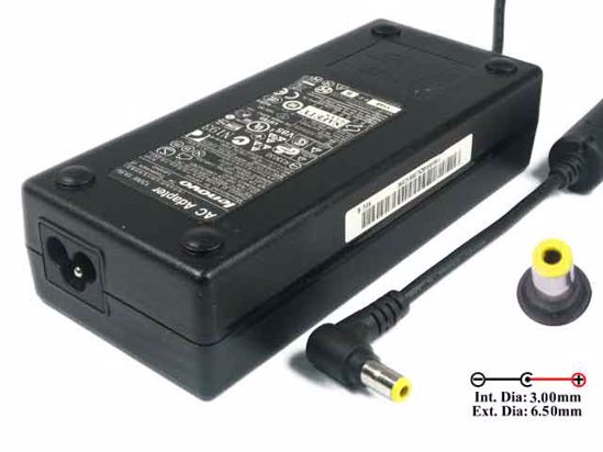 Lenovo Common Item (Lenovo) AC Adapter- Laptop 41A9748,19.5V 6.15A, Barrel 6.5/3.0mm, 3-