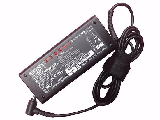 Sony Vaio E14 Series AC Adapter NEW Original 19.5V 4.7A, 6.0/4.3mm, 3-Prong, New