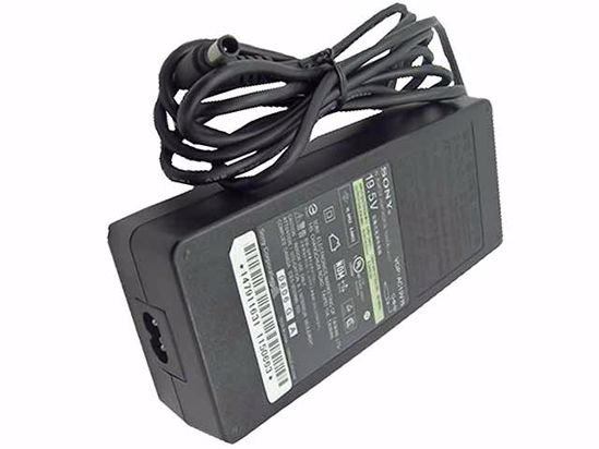 Sony Vaio VGN-AR130G AC Adapter NEW Original 19.5V 6.2A, 6.0/4.3mm With Pin, 2-Prong, Ne