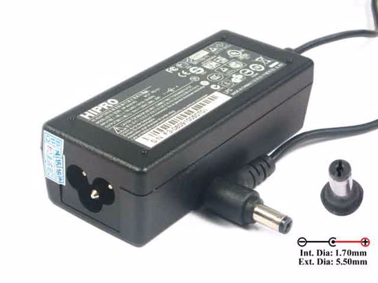 Acer Aspire One 725 Series AC Adapter NEW Original 19V 1.58A, 5.5/1.7mm, 3-Prong