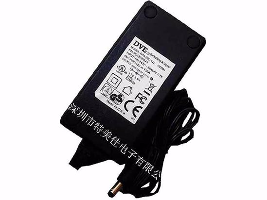 DVE DSA-200-122 AC Adapter NEW Original 12V 1.25A, 5.5/2.5mm, 2-Prong