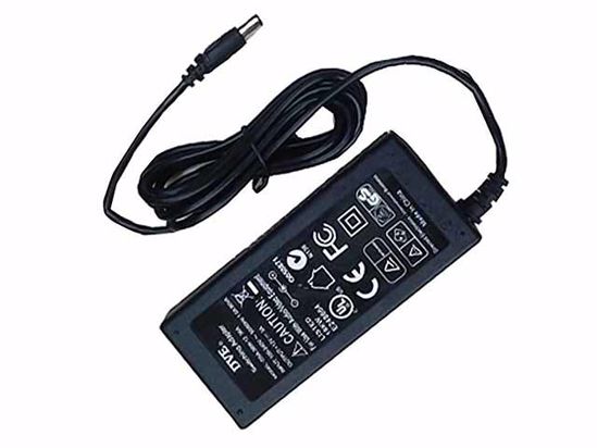 DVE DSA-36W-12 AC Adapter NEW Original 12V 3A, 5.5/2.1mm, 2-Prong