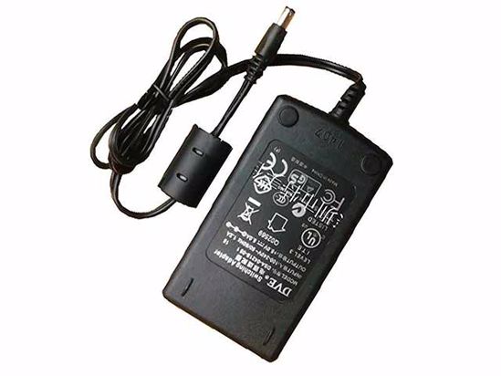 DVE DSA-0421S-051 AC Adapter NEW Original 5V 5A, 5.5/2.5mm, C14, New