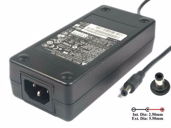 Cisco 341-0231-02 AC Adapter NEW Original 12V 5A,5.5/2.5mm, C14, New