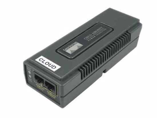 Cisco AIR-PWRINJ3 AC Adapter 20V Above 48V 0.38A, RJ-45 Port, 5.5/2.5mm Jack